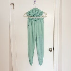 Light Green Jogger Set